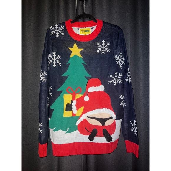 Ugly Christmas Sweater Sweaters - Ugly Christmas Sweater Xmas Size Medium Tipsy Elves